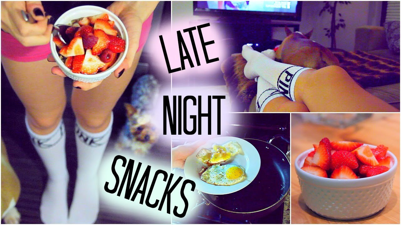 Good Healthy Late Night Snacks
 Healthy Late Night Snack Ideas