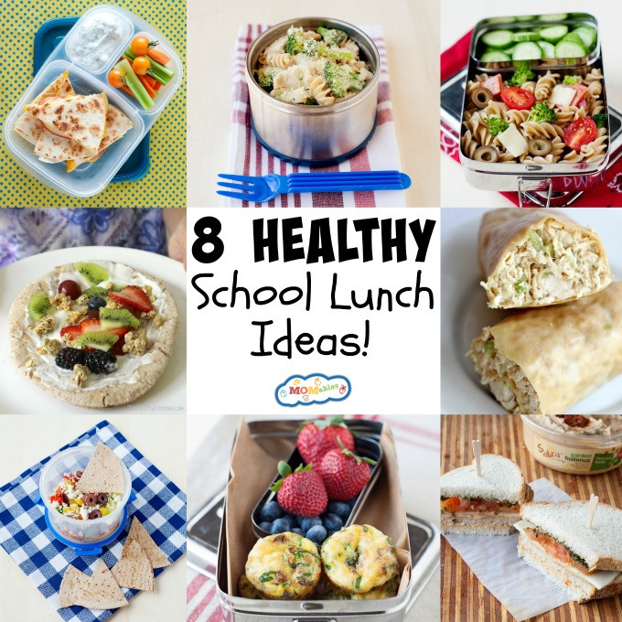 Good Healthy Lunches For School
 8 Healthy School Lunch Ideas MOMables Good Food Plan