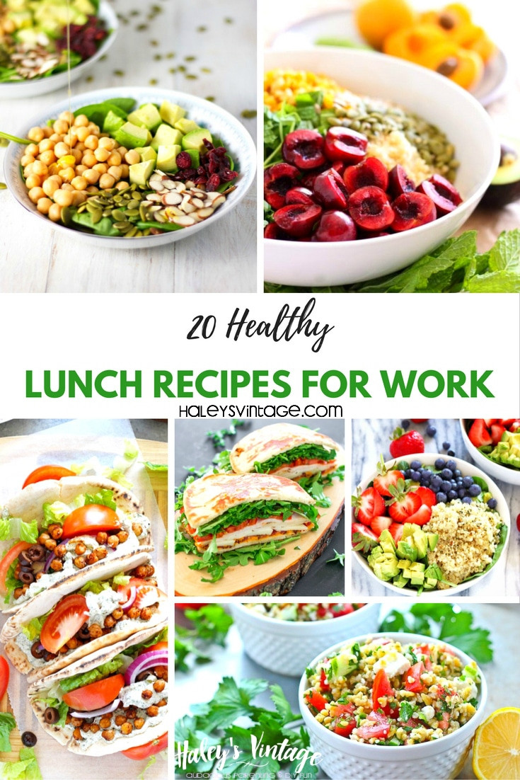 Good Healthy Lunches For Work
 20 Healthy Lunch Recipes for Work That Are Not Boring