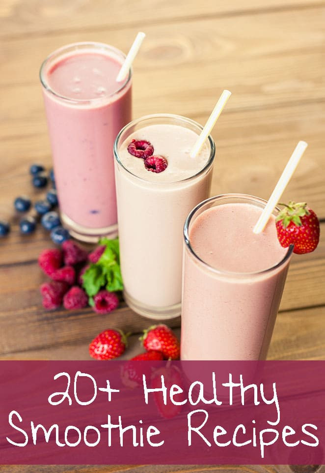 Good Healthy Smoothie Recipes
 20 Incredible Healthy Smoothie Recipes