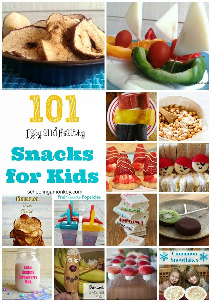 Good Healthy Snacks For Kids
 101 Healthy Snack Ideas for Kids