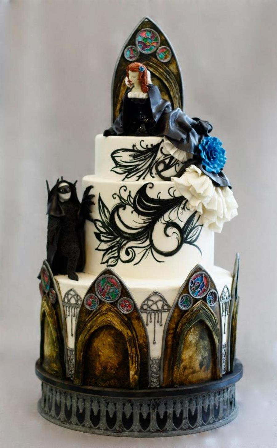 Gothic Wedding Cakes
 Gothic Wedding Cake CakeCentral