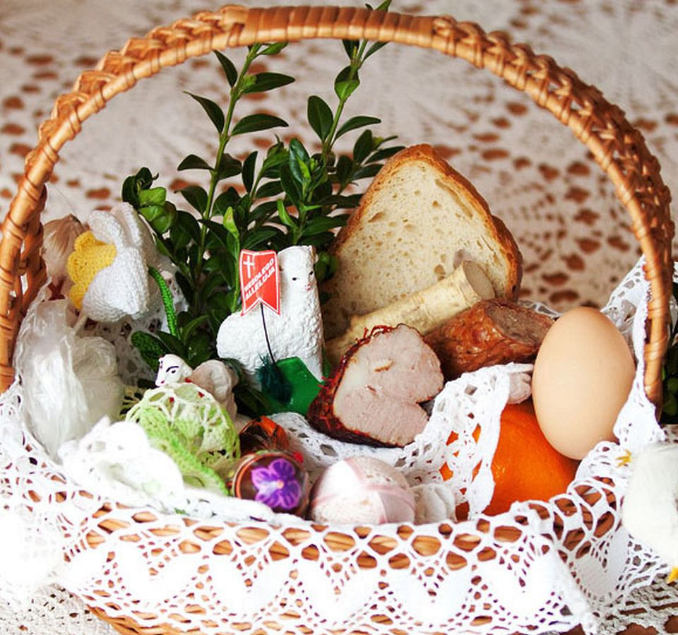 Grace For Easter Dinner
 Blessing of the Easter Baskets on Holy Saturday