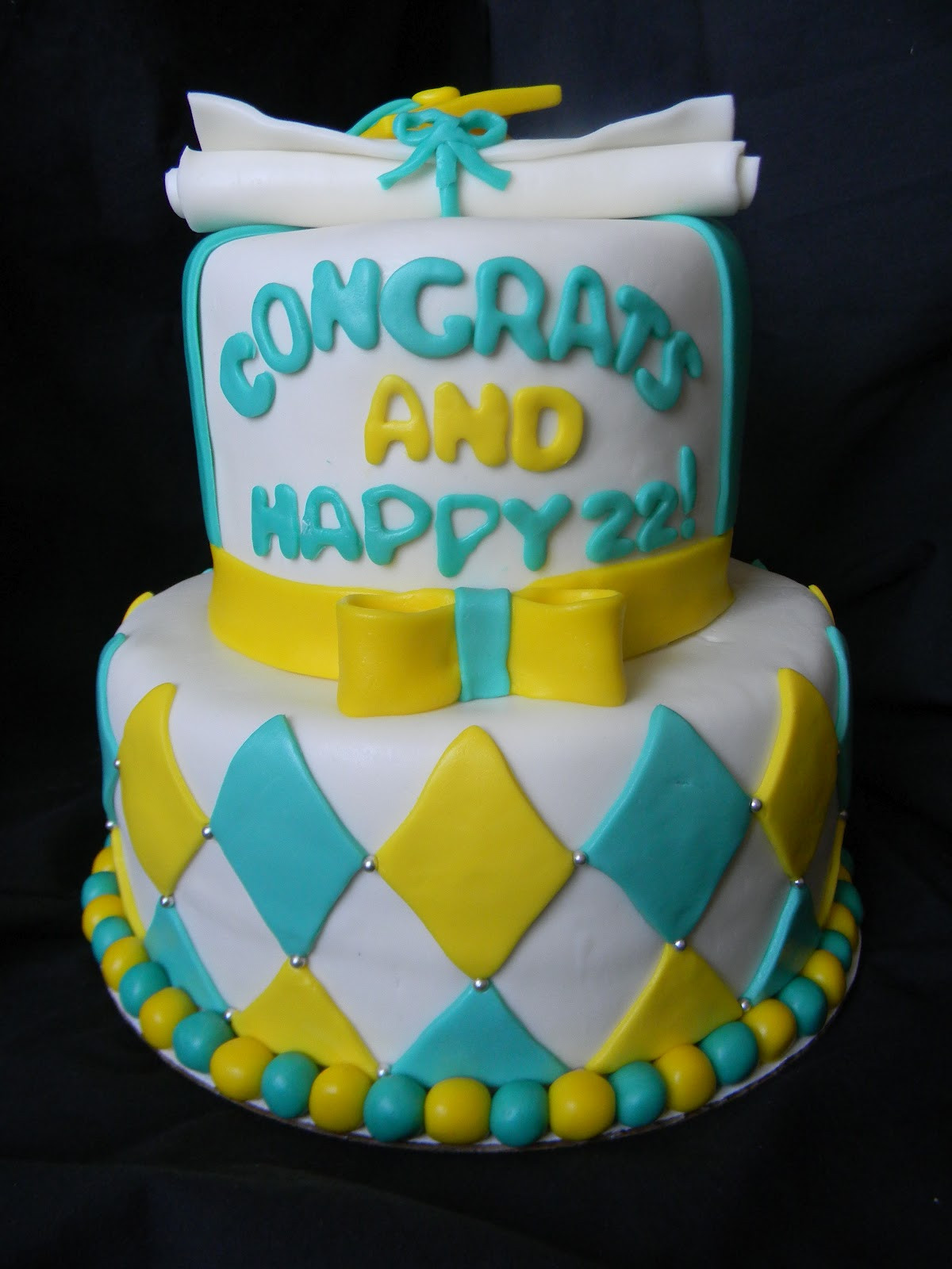 Graduation And Birthday Cake
 Jesicakes Graduation Birthday Cake