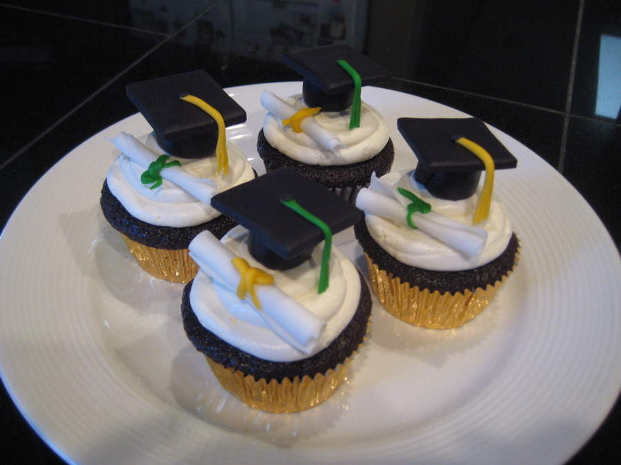 Graduation Cupcakes Ideas
 CSU Graduation Cupcakes