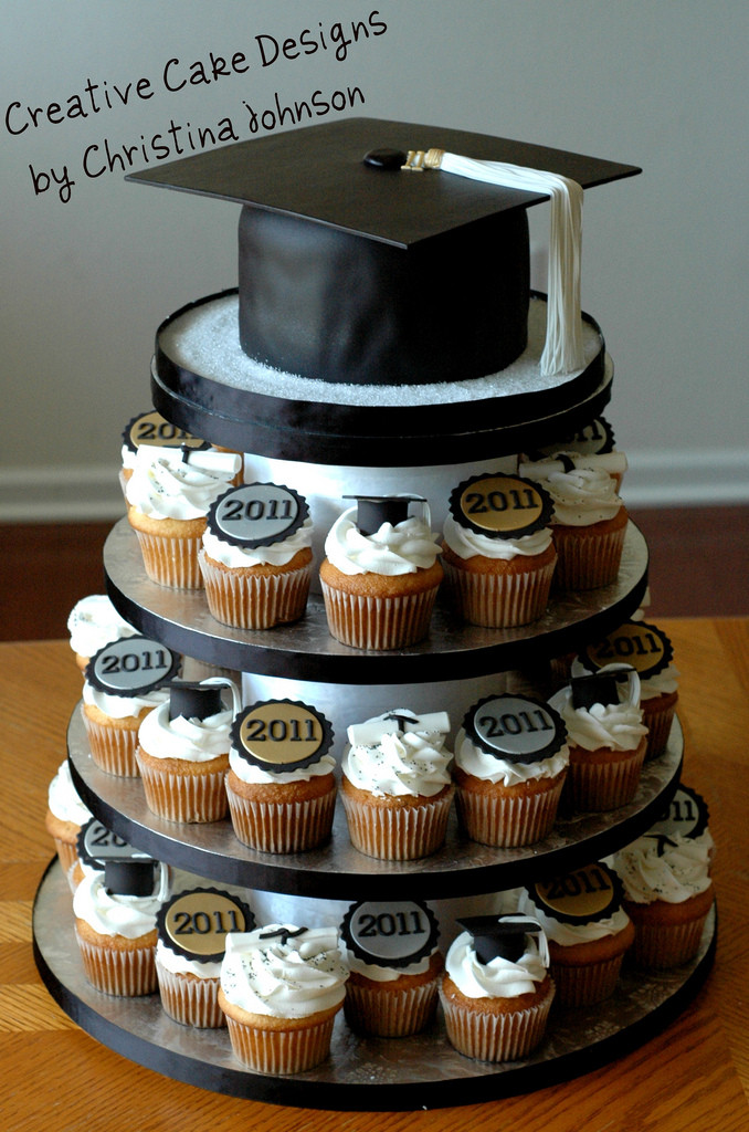 Graduation Cupcakes Ideas
 Graduation Cupcake Tower