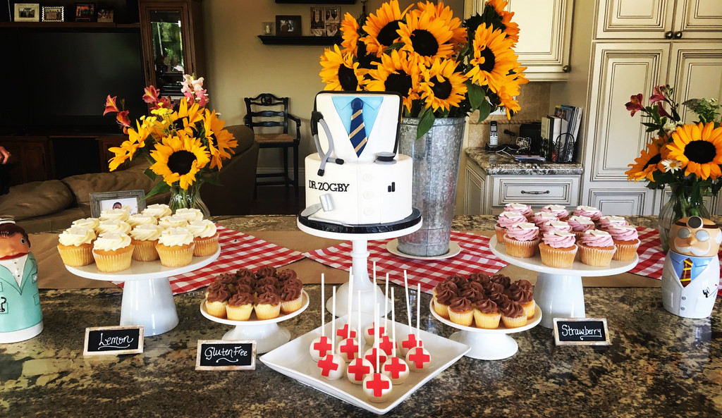 Graduation Dessert Table
 Doctor s graduation dessert table