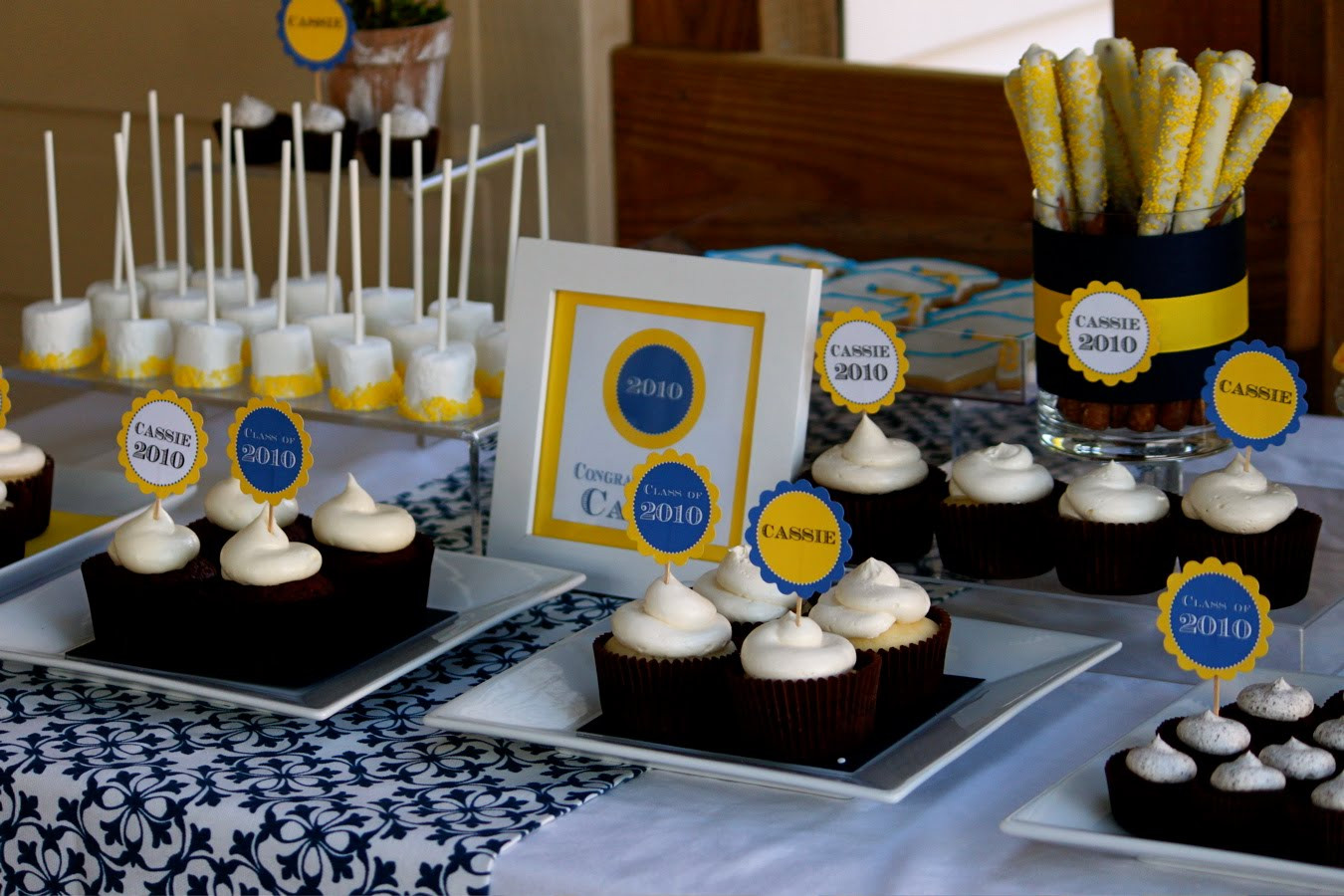 Graduation Dessert Table
 Cassie’s Graduation Dessert Table