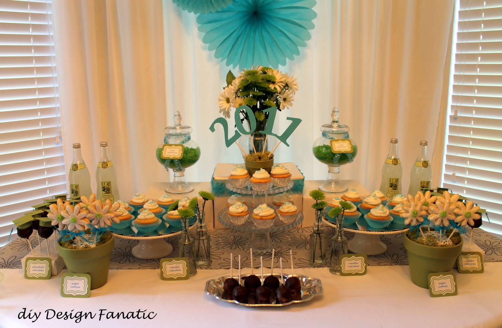 Graduation Dessert Table
 We finished up taking photos as the first guests were