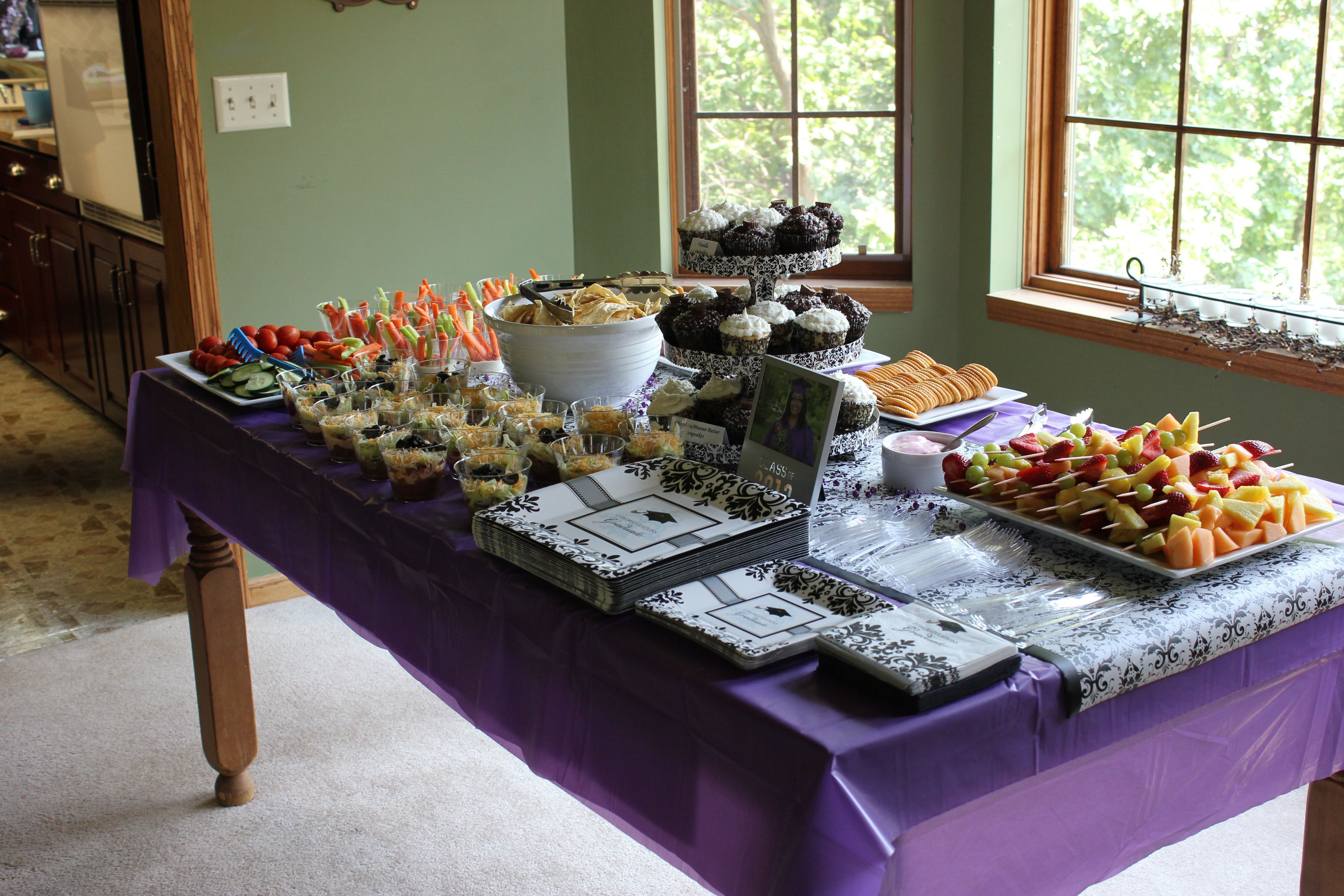 Graduation Dinner Ideas
 Jayde s graduation reception food table