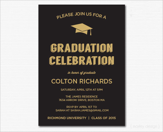 Graduation Dinner Invitation
 45 Graduation Invitation Designs & Templates PSD AI