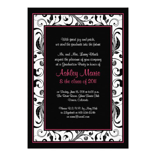 Graduation Dinner Invitations
 Sample Graduation Dinner Invitations Wording