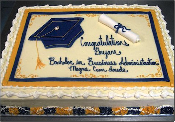 Graduation Sheet Cake
 31 Graduation Day Cakes for the Special Moment of your