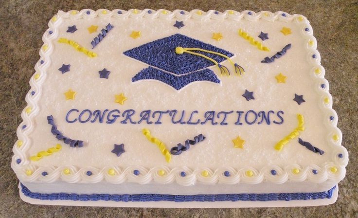 Graduation Sheet Cake Ideas
 Simple Graduation Sheet Cake Ideas