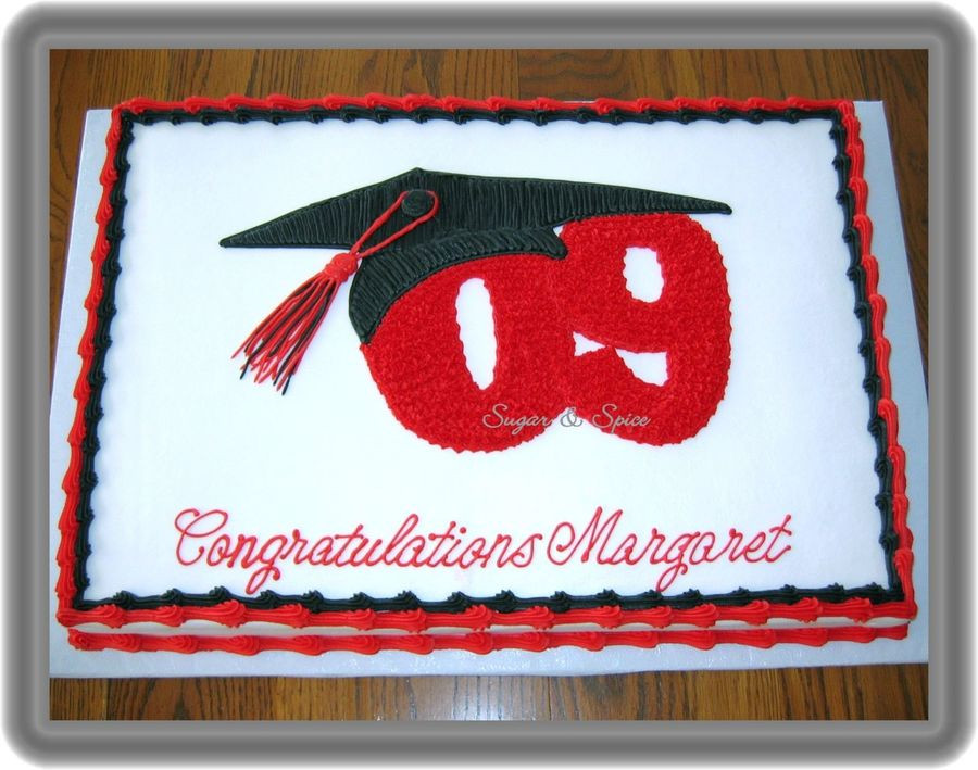 Graduation Sheet Cake
 Margaret s Graduation CakeCentral