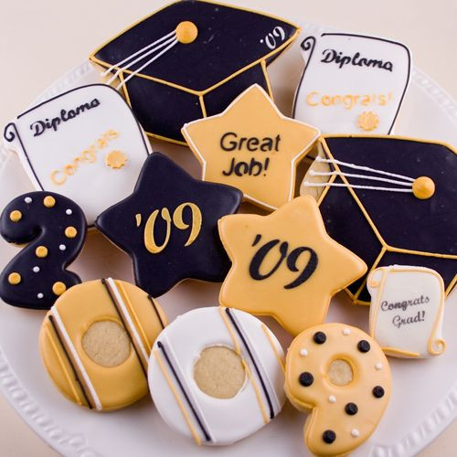 Graduation Sugar Cookies
 GRADUATION COOKIES Torte Pinterest