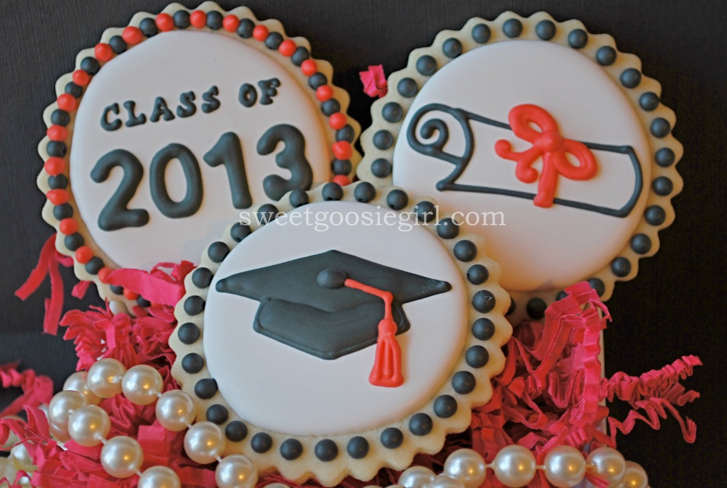 Graduation Sugar Cookies
 Graduation Decorated Sugar Cookies