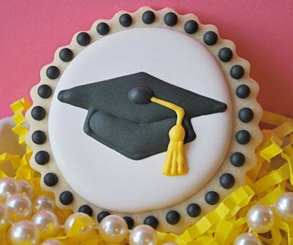 Graduation Sugar Cookies
 Graduation Cap Decorated Sugar Cookies by sweetgoosiegirl