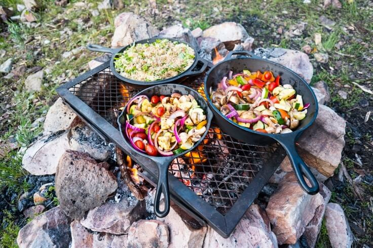 Great Camping Dinners
 The Best Camping Food