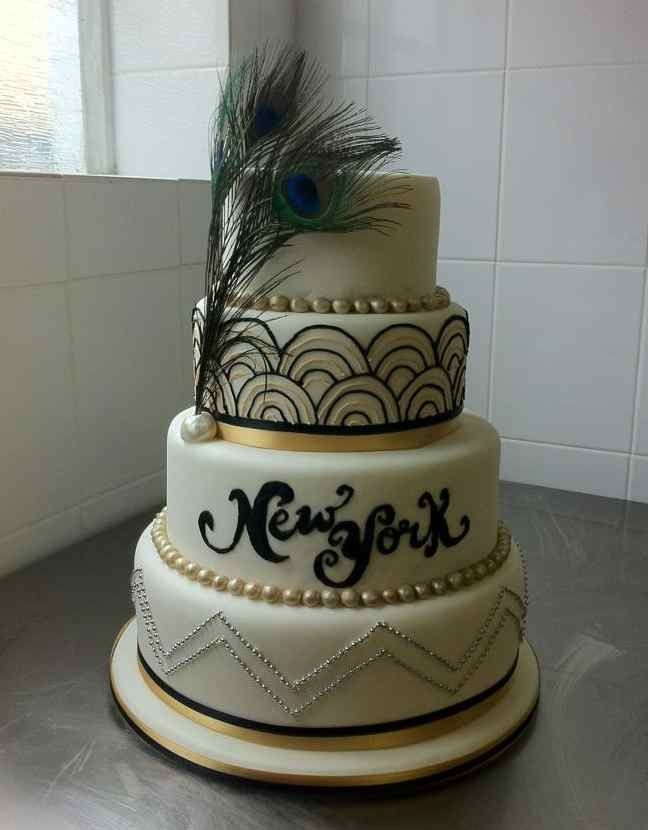 Great Gatsby Wedding Cakes
 great gatsby cake