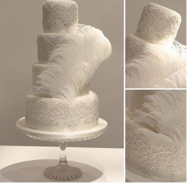 Great Gatsby Wedding Cakes
 The Not So Great Gatsby Wedding Cake