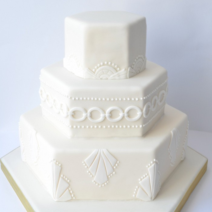 Great Gatsby Wedding Cakes
 Great Gatsby themed wedding cake made in Geneva