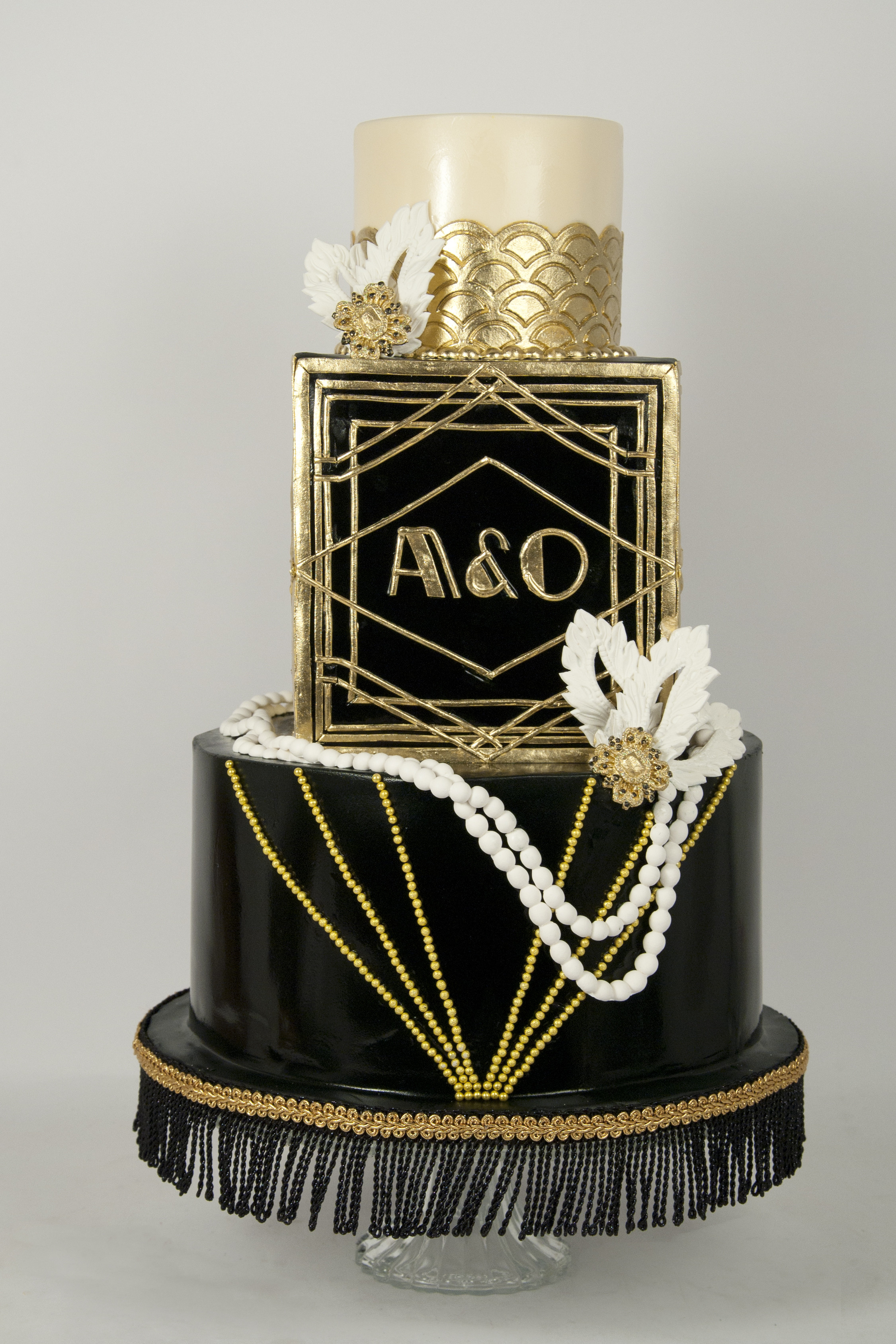 Great Gatsby Wedding Cakes
 Custom Wedding Cakes – For the Love of Cake