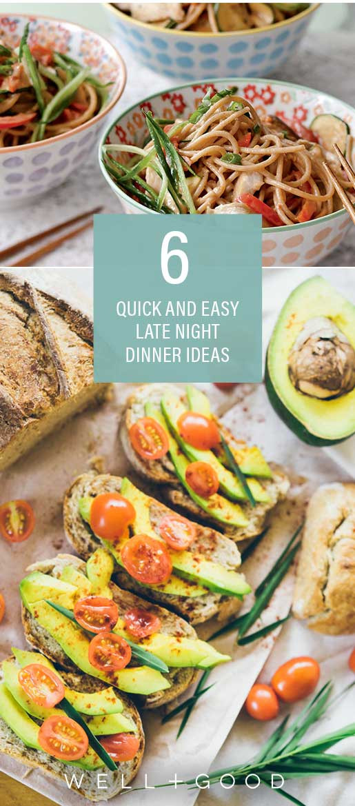 Great Healthy Dinners
 6 late night dinner ideas from healthy foo s