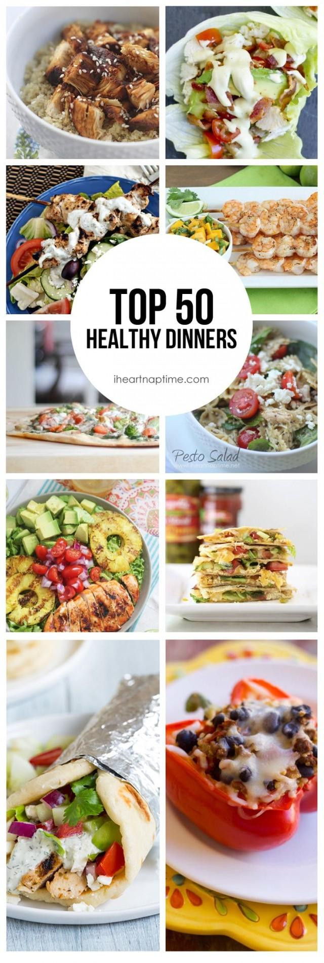 Great Healthy Dinners
 Top 50 Healthy Dinners