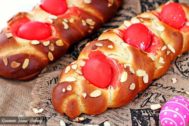 Greek Easter Bread
 Tsoureki Greek Easter bread recipe