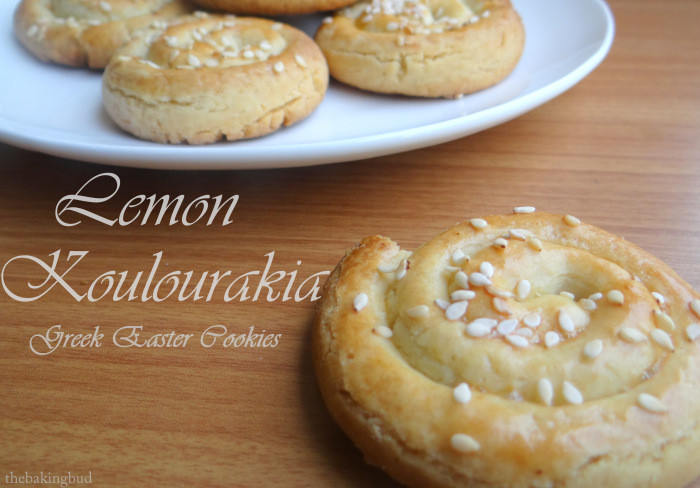 Greek Easter Desserts
 Lemon Koulourakia Greek Easter Cookies