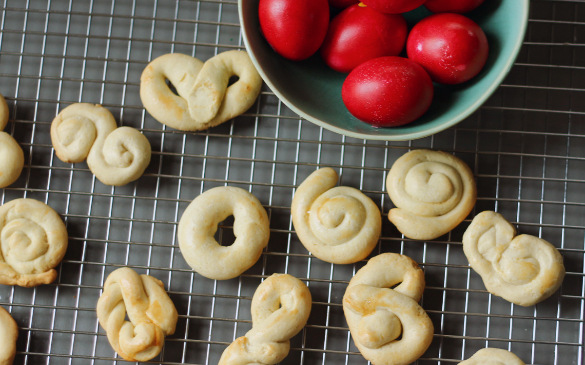 Greek Easter Desserts
 Greek Easter Cookies Koulourakia Recipe