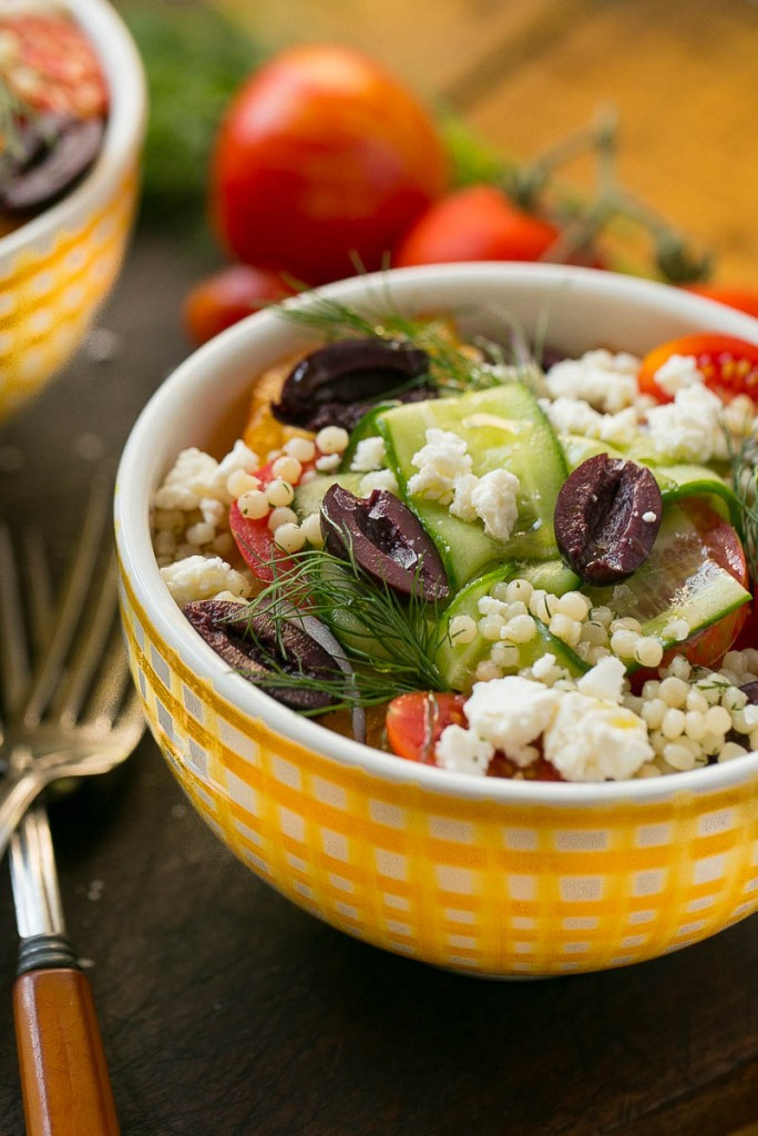 Greek Side Dishes Healthy
 Greek Couscous Bowls Dinner at the Zoo