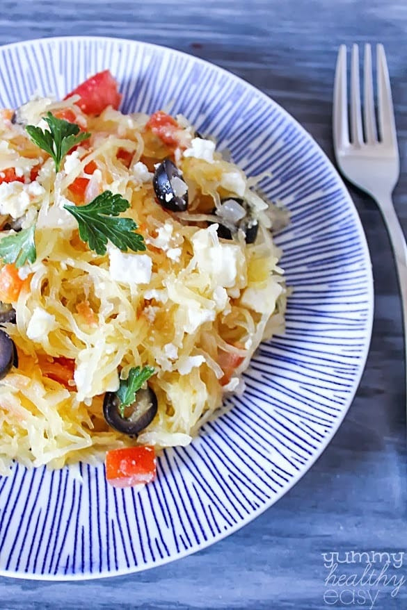 Greek Side Dishes Healthy
 Greek Style Spaghetti Squash Yummy Healthy Easy