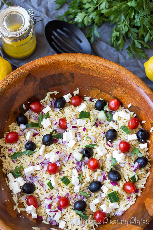 Greek Side Dishes Healthy
 Simple Greek Orzo and Quinoa Salad with Lemon Vinaigrette