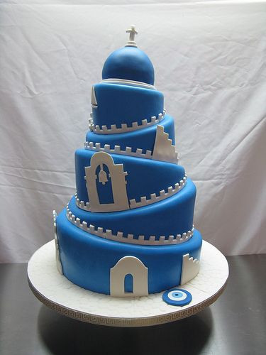 Greek Wedding Cakes
 Greek wedding cake AMAZING