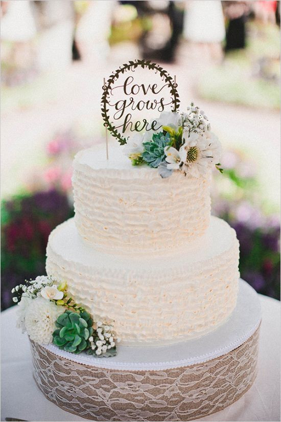 Green And White Wedding Cake
 40 Romantic and Timeless Green Wedding Color Ideas