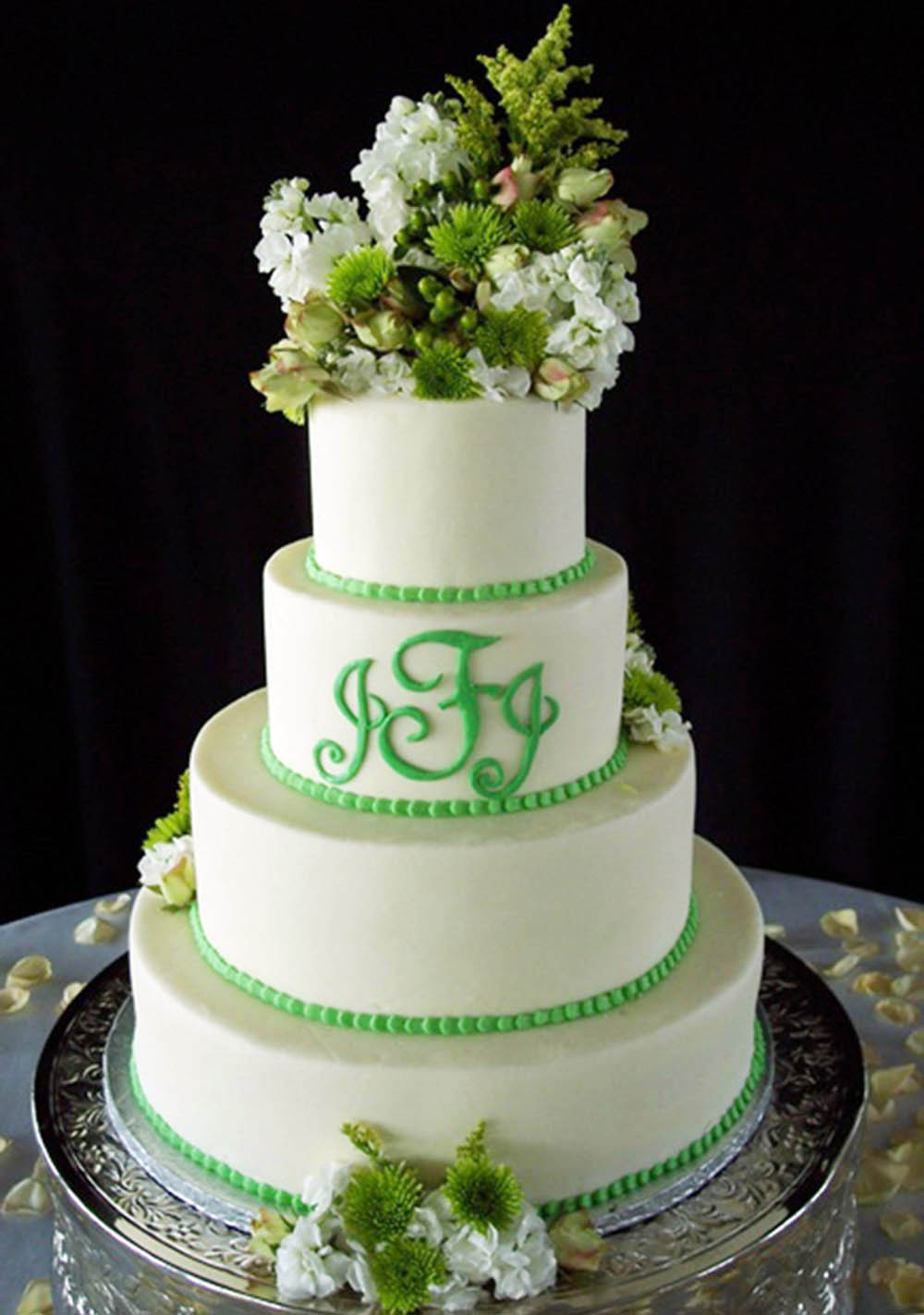 Green Wedding Cakes
 Eye Candy Green Wedding Cakes Reception Project