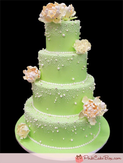 Green Wedding Cakes
 Green Wedding Cakes