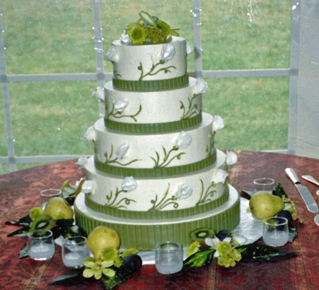 Green Wedding Cakes
 Wedding Bouquets Wedding Bouquets With Lilies