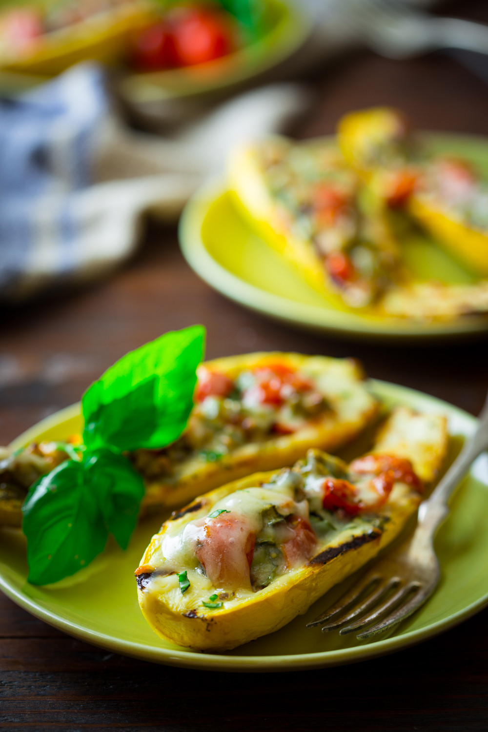 Grilled Summer Squash
 low carb grilled stuffed summer squash Healthy Seasonal