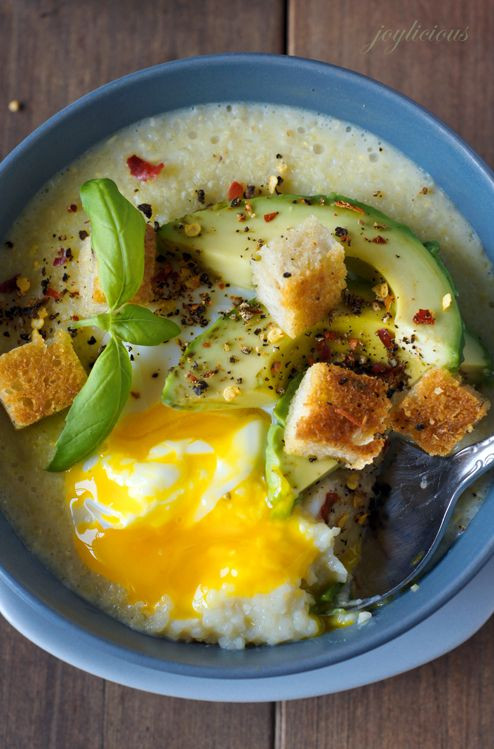 Grits For Breakfast Healthy
 929 best Food Ideas and plating for school images on
