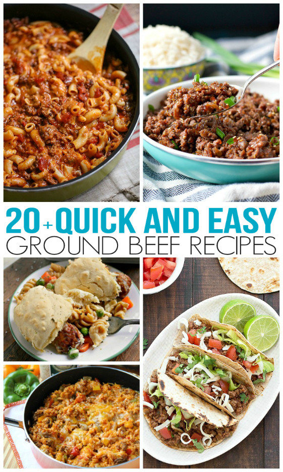 Ground Beef Dinners Healthy
 Quick and Easy Ground Beef Recipes Family Fresh Meals