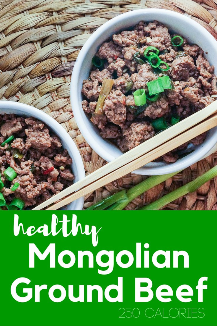 Ground Beef Healthy
 Healthy Mongolian Ground Beef Slender Kitchen