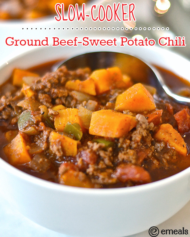 Ground Beef Recipes Healthy Paleo
 Paleo Slow Cooker Ground Beef Sweet Potato Chili — The