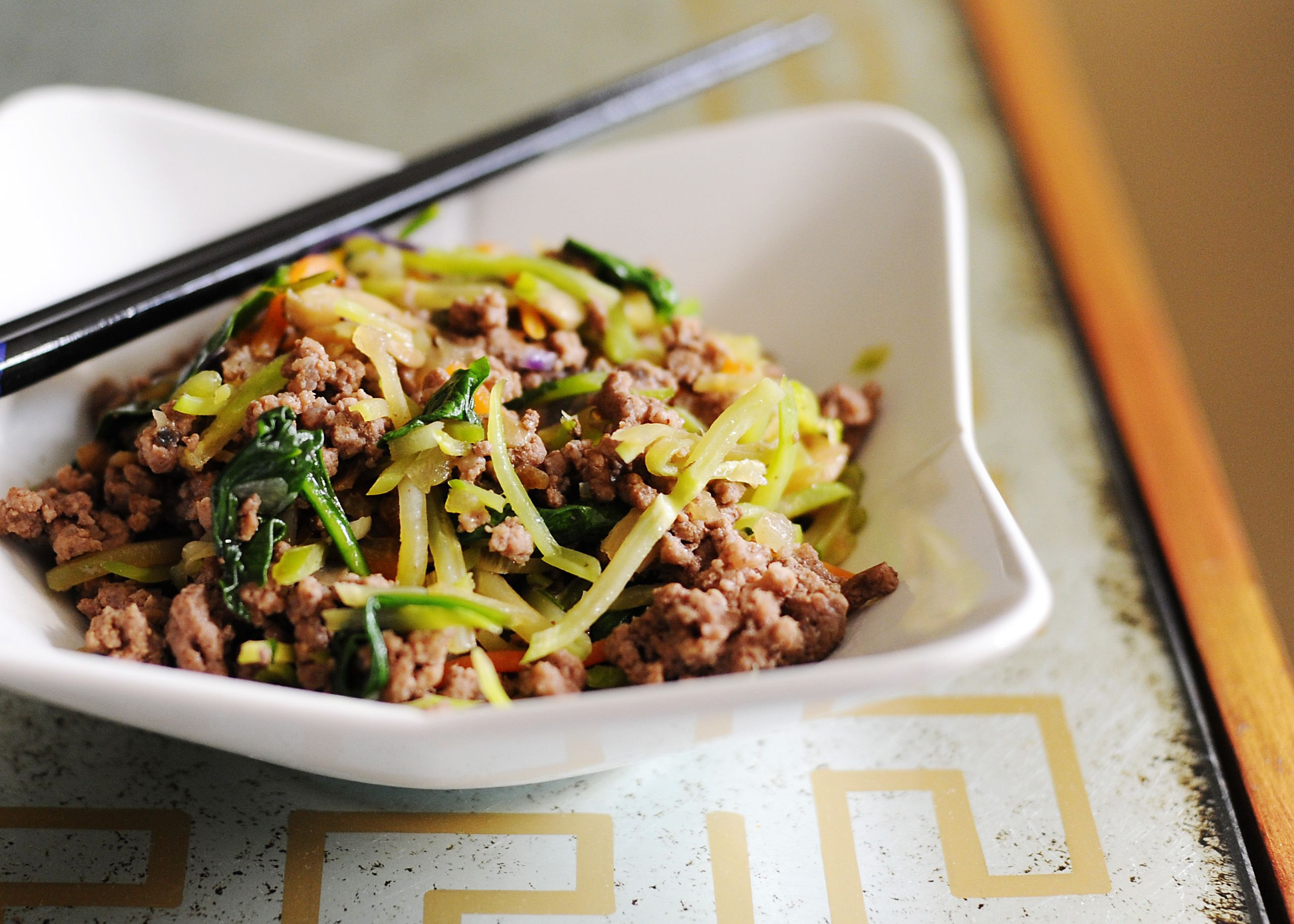 Ground Beef Recipes Healthy Paleo
 Paleo asian ground beef broccoli slaw So easy and so good