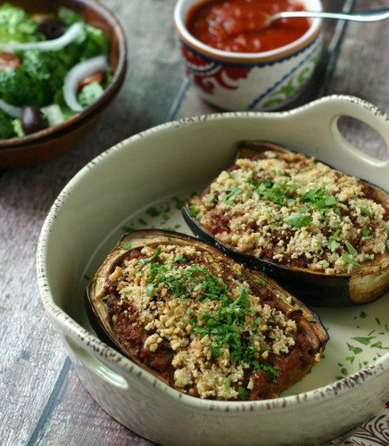 Ground Beef Recipes Healthy Paleo
 Paleo Stuffed Eggplant with Ground Beef Get Healthy U