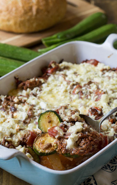 Ground Beef Summer Recipe
 Ground Beef Zucchini Casserole