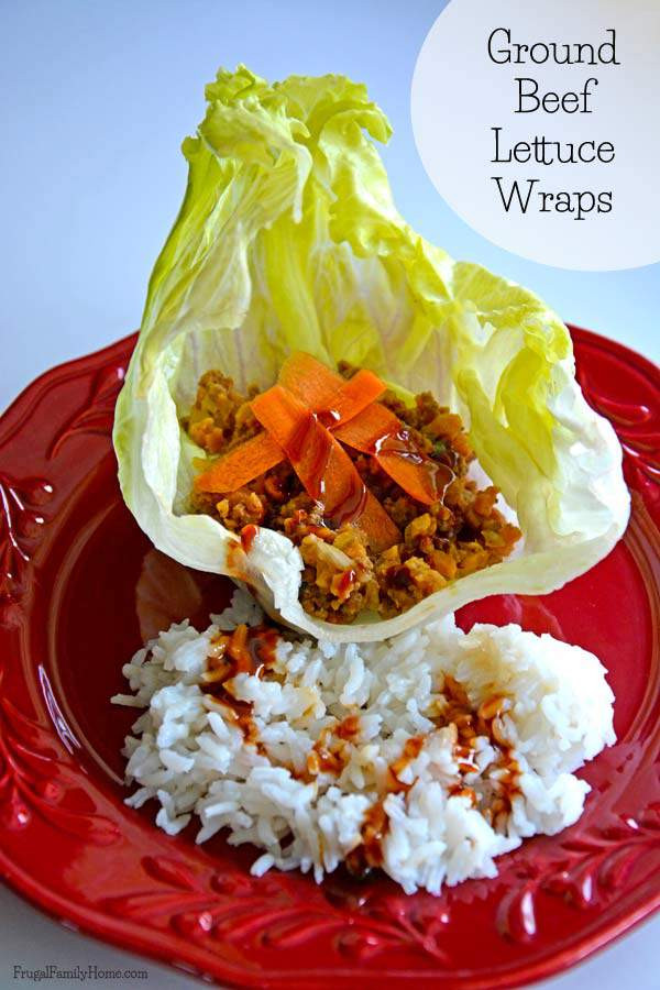 Ground Beef Summer Recipe
 Ground Beef Lettuce Wraps