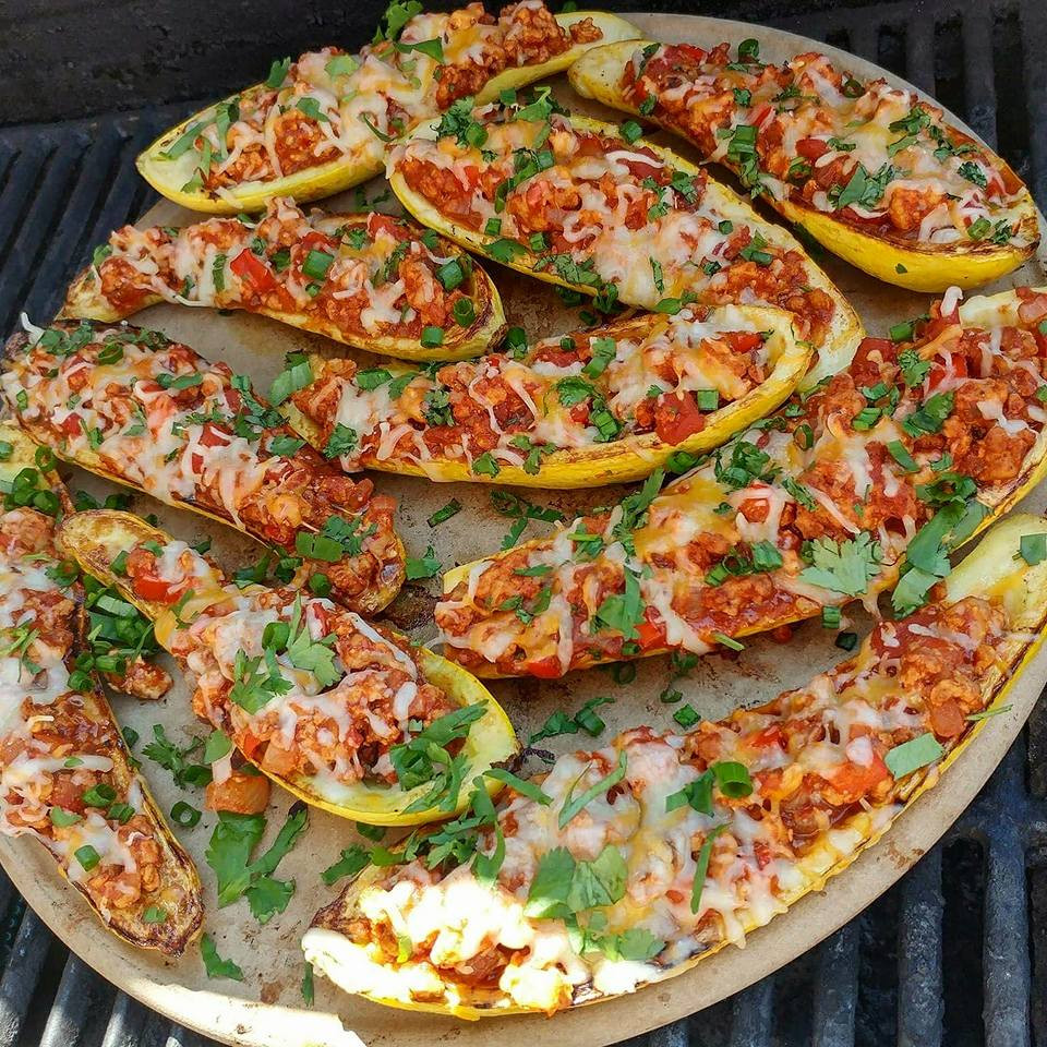 Ground Beef Summer Recipe
 stuffed summer squash ground beef